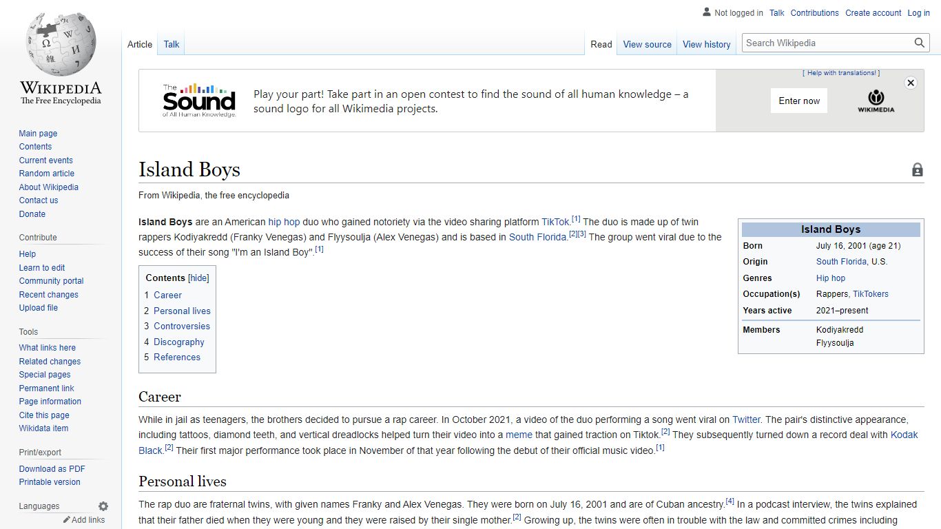 Island Boys - Wikipedia